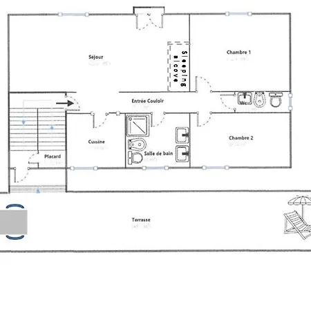 With Sea View & Spacious Terrace * Menton